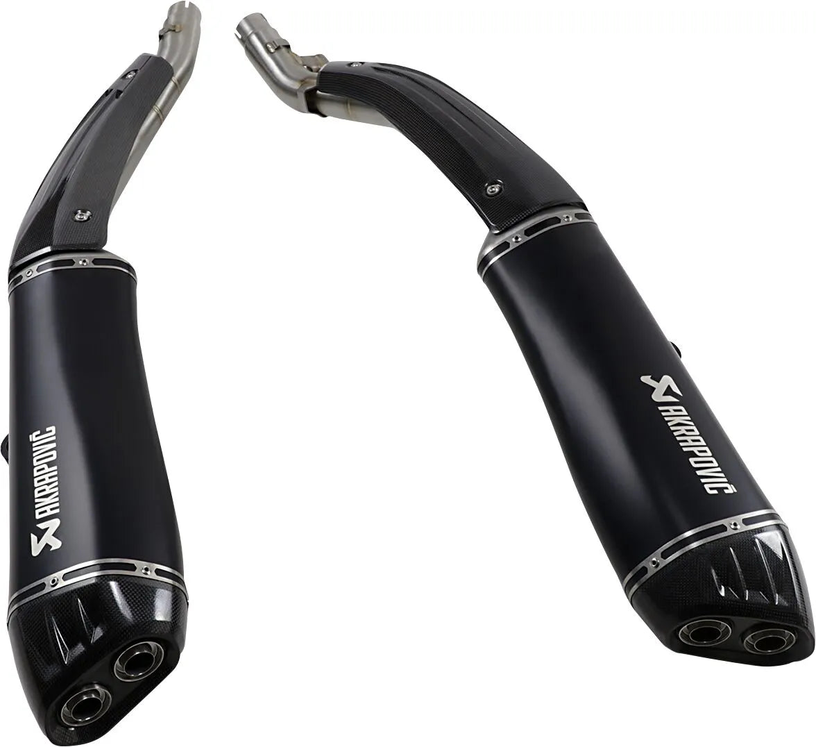 MUFFLERS BK TI/CF K1600B ΓΙΑ BMW K 1600 B ABS / K 1600 GRAND AMERICA ABS '18–'20 | AKRAPOVIC-S-B16SO3-HRAATBL