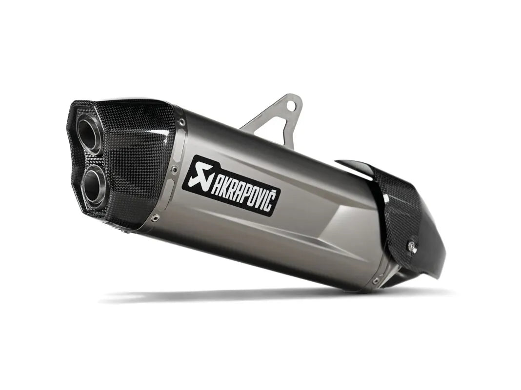 MUFFLER SLIP-ON TITANIUM/CARBON VERSYS 1100 ΓΙΑ KAWASAKI KLZ 1100 ABS '25–'26 | AKRAPOVIC-S-K11SO1-HGJT