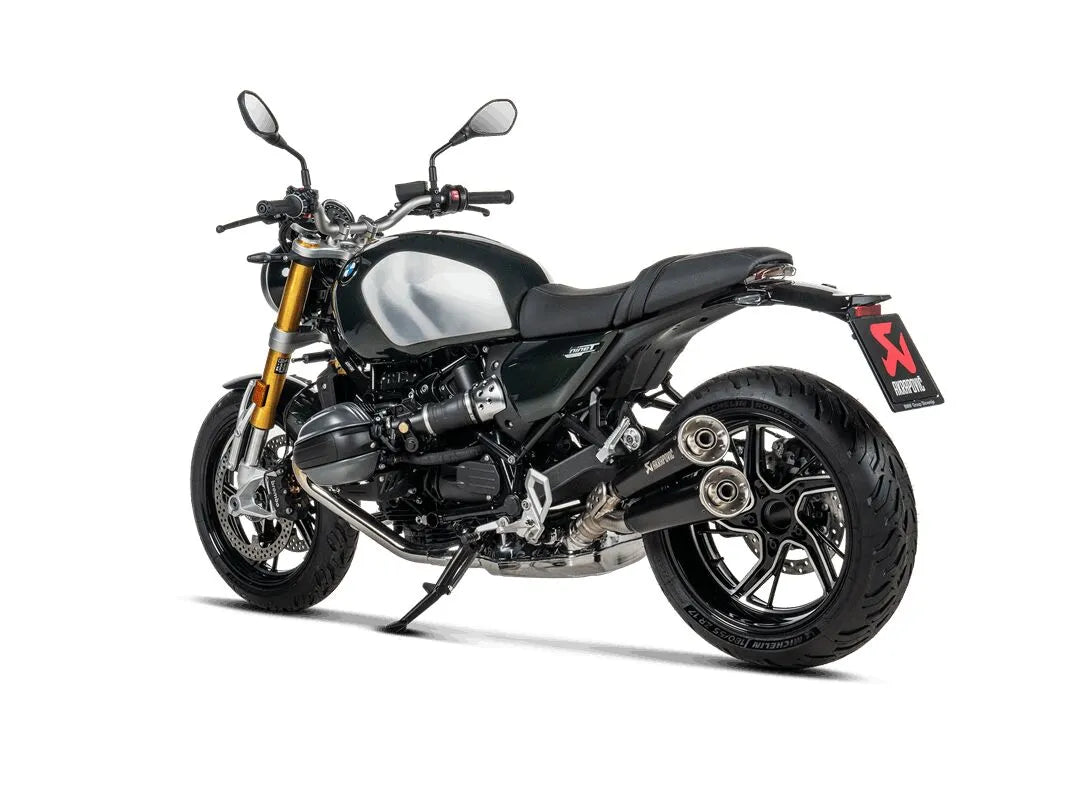 MUFFLER S/O SS/BL R12 NINET / R12 ΓΙΑ BMW R 12 ABS / R 12 G/S ABS / R 12 NINE T ABS '24–'26 | AKRAPOVIC-S-B12SO25-HISSSBL