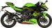 MUFFLER SLIP CF/TI ZX-4R ΓΙΑ KAWASAKI ZX-4 R 400 ABS / ZX-4 RR 400 ABS '23–'26 | AKRAPOVIC-S-K4SO8-HRC