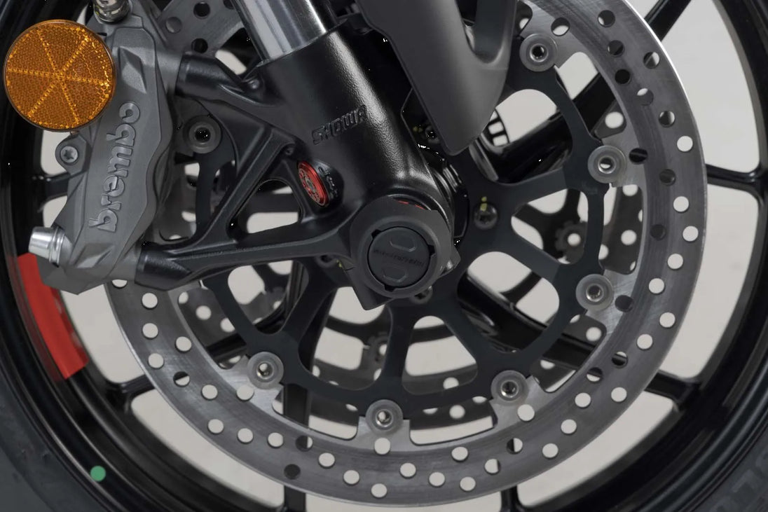 FRONT AXLE SLIDER SET ΓΙΑ DUCATI '14–'25 | SW-MOTECH-STP.22.176.10201/B