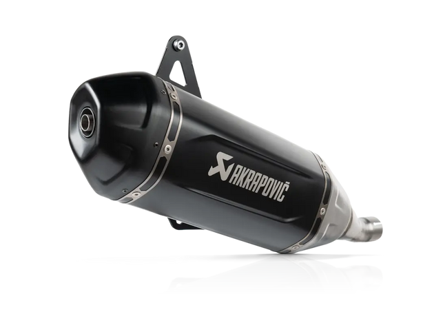 MUFFLER SS/CF BLK VESPA GTS 310 ΓΙΑ VESPA GTS 310 HPE ABS '25–'26 | AKRAPOVIC-S-VE3SO12-HWSSBL/1