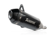 MUFFLER SS/CF BLK VESPA GTS 310 ΓΙΑ VESPA GTS 310 HPE ABS '25–'26 | AKRAPOVIC-S-VE3SO12-HWSSBL/1