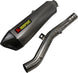 MUFFLERS TI/CF GTR 1400 ΓΙΑ KAWASAKI '08–'17 | AKRAPOVIC-S-K14SO5-HZAAT