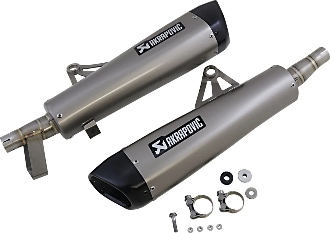 MUFFLERS TI BONNEVILLE ΓΙΑ TRIUMPH BONNEVILLE 1200 T120 ABS / BONNEVILLE 900 T100 ABS '16–'20 | AKRAPOVIC-S-T12SO4-HCQT