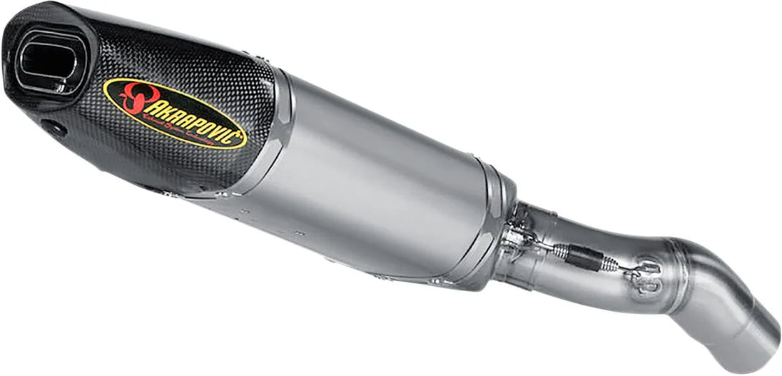 MUFFLER TI/CF ZX-6R 07/08 ΓΙΑ KAWASAKI ZX-6 R 600 '07–'08 | AKRAPOVIC-S-K6SO5-HACT