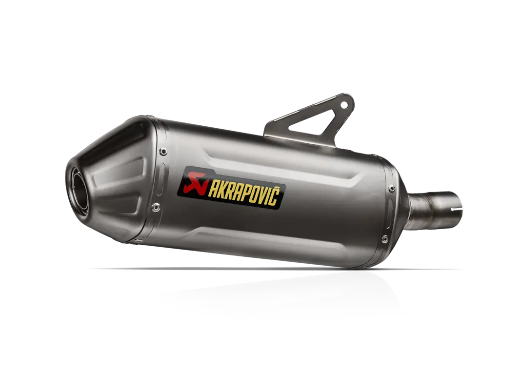 MUFFLER SLIP-ON TITANIUM CFMOTO 450MT ΓΙΑ CF MOTO MT 450 ABS '24–'26 | AKRAPOVIC-S-CF4SO2-HFTT