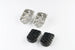 ION FOOTREST KIT SILVER ΓΙΑ KAWASAKI KLZ 1100 ABS '25–'26 | SW-MOTECH-FRS.08.011.10400/S