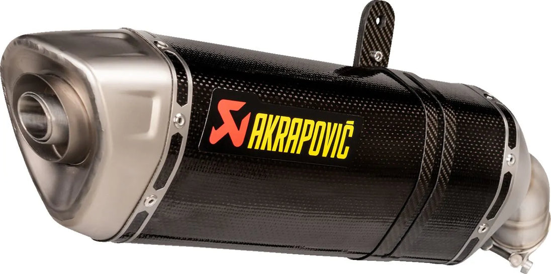 MUFFLER SLIP CF/TI ZX-4R ΓΙΑ KAWASAKI ZX-4 R 400 ABS / ZX-4 RR 400 ABS '23–'26 | AKRAPOVIC-S-K4SO8-HRC
