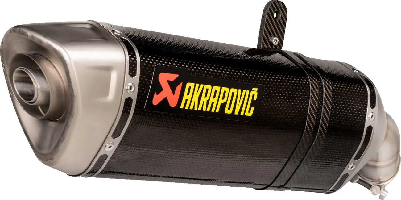 MUFFLER SLIP CF/TI ZX-4R ΓΙΑ KAWASAKI ZX-4 R 400 ABS / ZX-4 RR 400 ABS '23–'26 | AKRAPOVIC-S-K4SO8-HRC