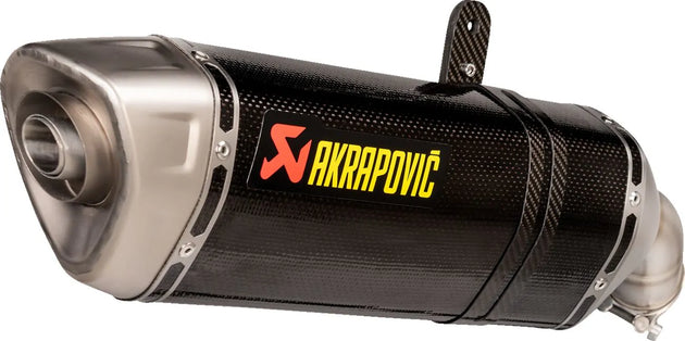 MUFFLER SLIP CF/TI ZX-4R ΓΙΑ KAWASAKI ZX-4 R 400 ABS / ZX-4 RR 400 ABS '23–'26 | AKRAPOVIC-S-K4SO8-HRC