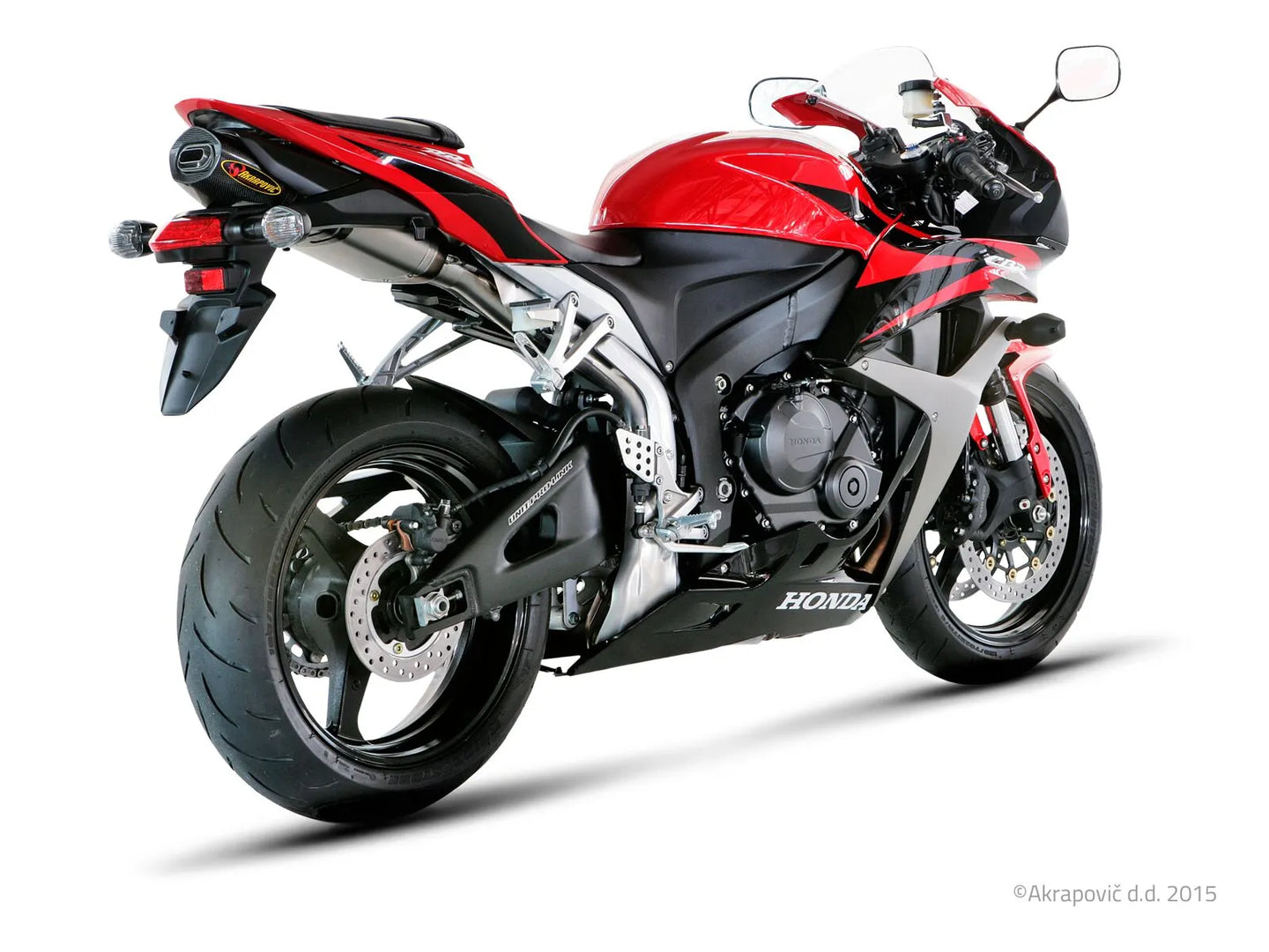MUFFLER TI CBR600RR 07-08 ΓΙΑ HONDA CBR 600 RR / CBR 600 RR ABS '07–'11 | AKRAPOVIC-S-H6SO11-HACT