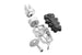 EVO FOOTREST KIT ΓΙΑ YAMAHA MT-09 ABS / MT-09 GT ABS '21–'22 | SW-MOTECH-FRS.06.112.10300