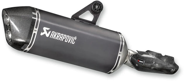 MUFFLER BLK TI R1200GS 17 ΓΙΑ BMW R 1200 GS ABS '13–'18 | AKRAPOVIC-S-B12SO16-HAABL
