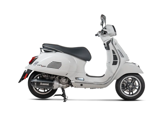 MUFFLER SS/CF BLK VESPA GTS 310 ΓΙΑ VESPA GTS 310 HPE ABS '25–'26 | AKRAPOVIC-S-VE3SO12-HWSSBL/1