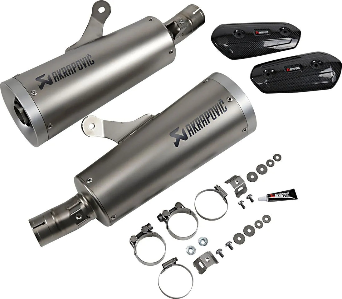MUFFLERS TI VMAX 2009 ΓΙΑ YAMAHA VMX 1700 ABS '09–'16 | AKRAPOVIC-S-Y17SO1-HBAV