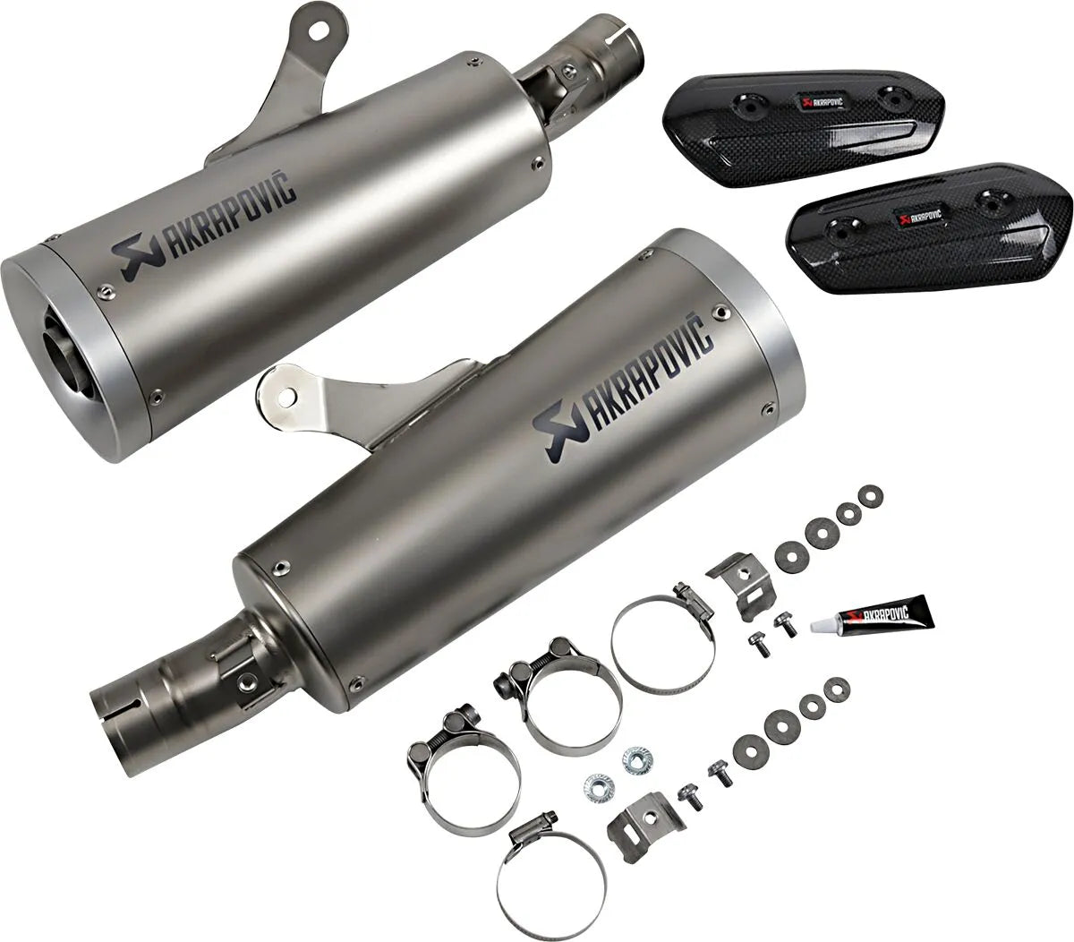 MUFFLERS TI VMAX 2009 ΓΙΑ YAMAHA VMX 1700 ABS '09–'16 | AKRAPOVIC-S-Y17SO1-HBAV