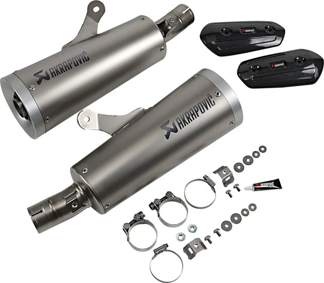 MUFFLERS TI VMAX 2009 ΓΙΑ YAMAHA VMX 1700 ABS '09–'16 | AKRAPOVIC-S-Y17SO1-HBAV
