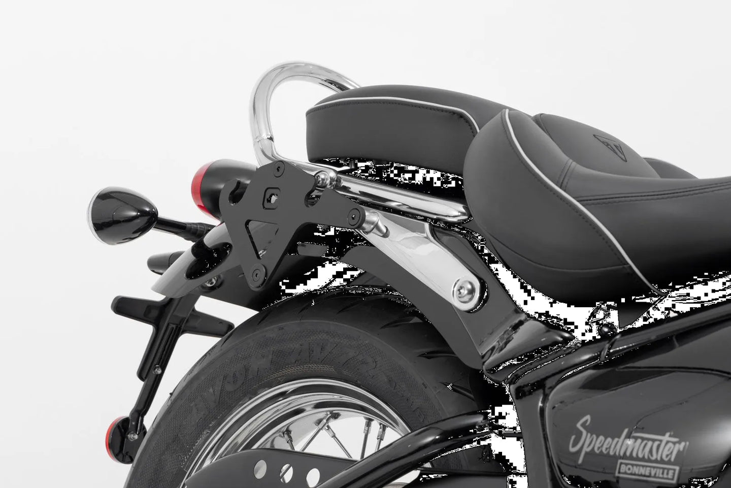 SLH SIDE CARRIER LH1 R ΓΙΑ TRIUMPH BONNEVILLE 1200 SPEEDMASTER ABS '18–'26 | SW-MOTECH-HTA.11.682.11000