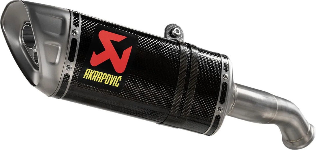 EXHAUST SLIP-ON CF/TI CFMOTO 800NK ΓΙΑ CF MOTO NK 800 ABS '23–'26 | AKRAPOVIC-S-CF8SO1-HAPLC