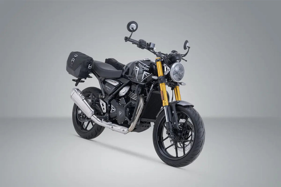 SIDEBAG SYS LEGEND LC BLACK ΓΙΑ TRIUMPH SCRAMBLER 400 X ABS / SPEED 400 ABS '24–'26 | SW-MOTECH-BC.HTA.11.616.20100