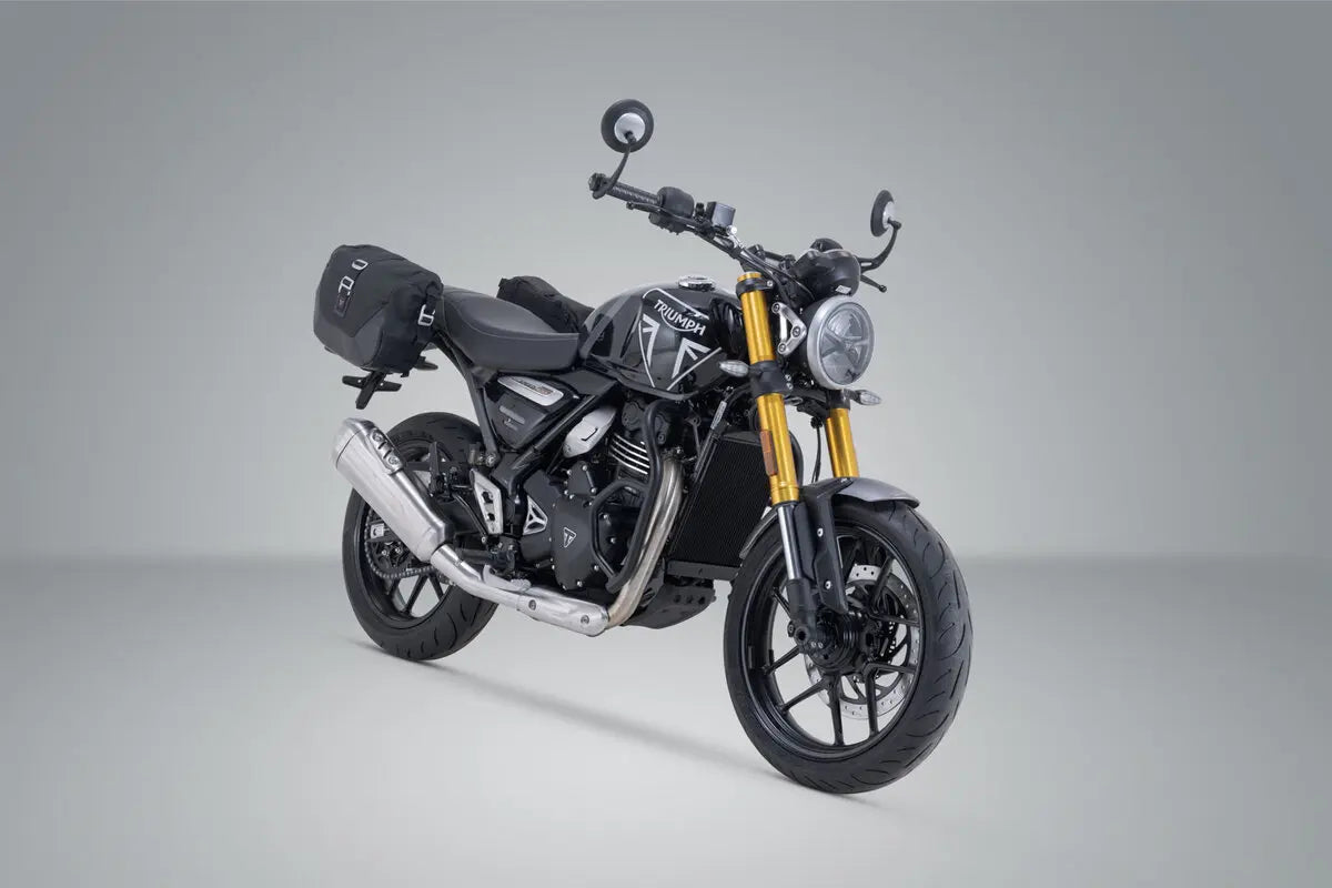 SIDEBAG SYS LEGEND LC BLACK ΓΙΑ TRIUMPH SCRAMBLER 400 X ABS / SPEED 400 ABS '24–'26 | SW-MOTECH-BC.HTA.11.616.20100