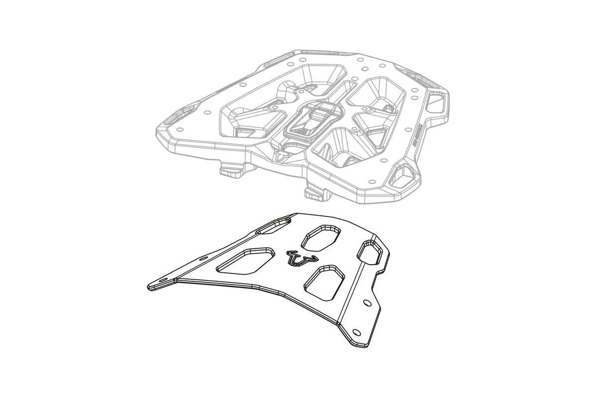 STREET RACK ΓΙΑ HONDA CB 1000 ABS / CB 1000 SP2 ABS '25–'26 | SW-MOTECH-GPT.01.211.16000/B