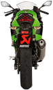 MUFFLER TI/CF NINJA 400 ΓΙΑ KAWASAKI EX 400 / EX 400 ABS / Z 400 ABS '18–'26 | AKRAPOVIC-S-K4SO7-HRT