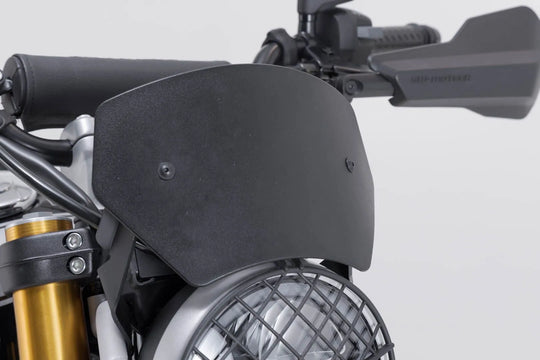 WINDSCREEN SCRAMBLER 400X BLACK ΓΙΑ TRIUMPH SCRAMBLER 400 X ABS '24 | SW-MOTECH-SCT.11.616.10000/B
