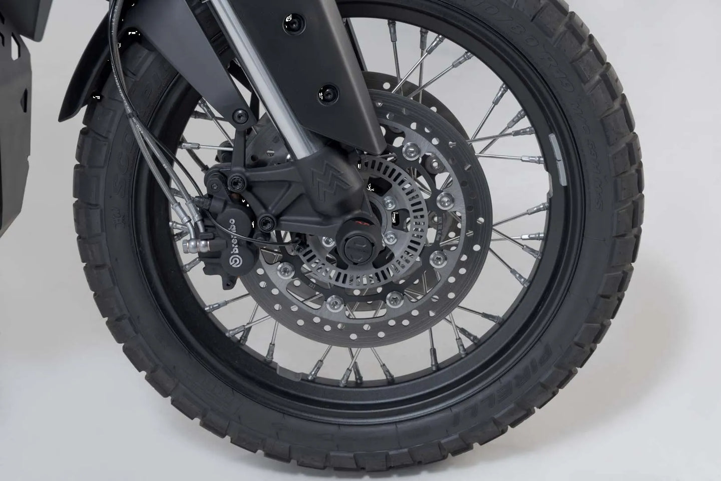 FRONT AXLE SLIDER SET ΓΙΑ MOTO MORINI X-CAPE 650 ABS '21–'24 | SW-MOTECH-STP.23.176.10000/B
