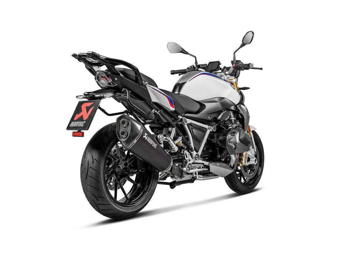 MUFFLER TI BK R1250 RS ΓΙΑ BMW R 1250 R ABS / R 1250 RS ABS '19–'24 | AKRAPOVIC-S-B12SO22-HALAGTBL