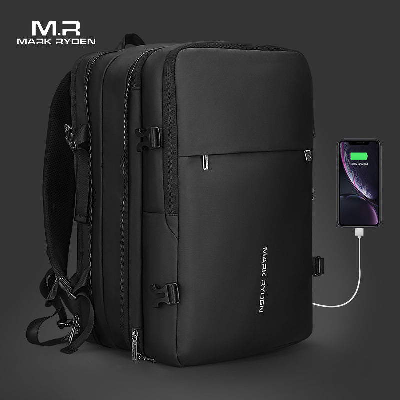 Mark Ryden MR 8057 Αδιάβροχη Τσάντα Πλάτης για Laptop σε Μαύρο χρώμα