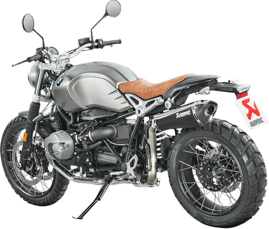 MUFFLER TI BLK RNINET SCR ΓΙΑ BMW R NINE T ABS '14–'23 | AKRAPOVIC-S-B12SO17-HBRBL