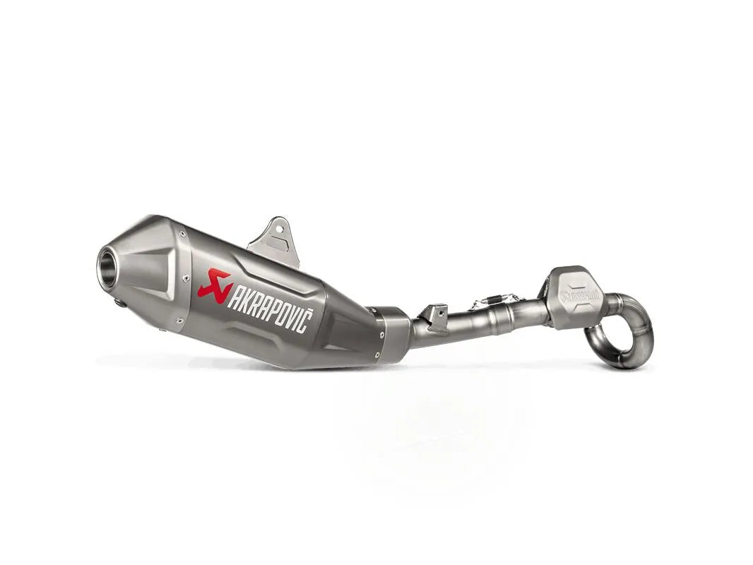 EXHAUST TI CRF450R ΓΙΑ HONDA CRF 450 R / CRF 450 RX '21–'24 | AKRAPOVIC-S-H4MET16-FDHLTA