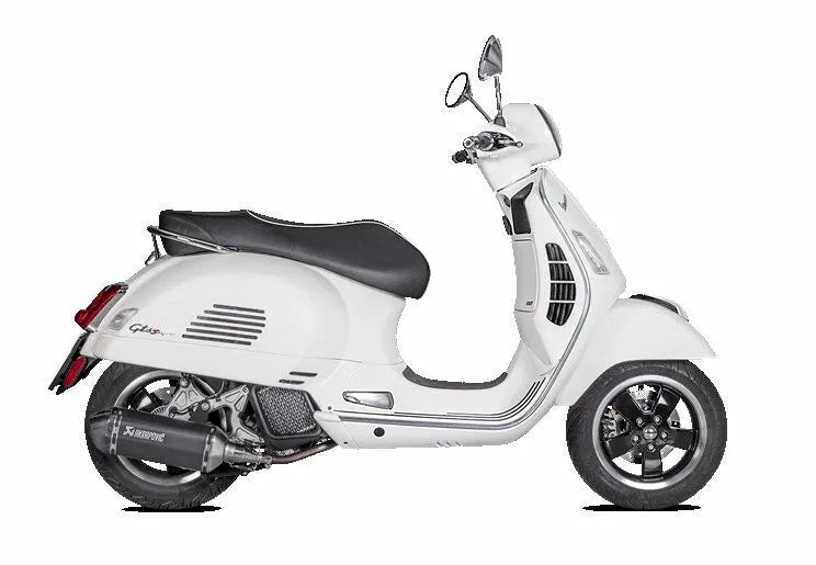 MUFFLER SS/CF BLK GTS125 ΓΙΑ VESPA GTS 125 I.E. ABS / GTS 125 IGET ABS / GTS 150 I.E. ABS '17–'20 | AKRAPOVIC-S-VE125SO1-HZBL