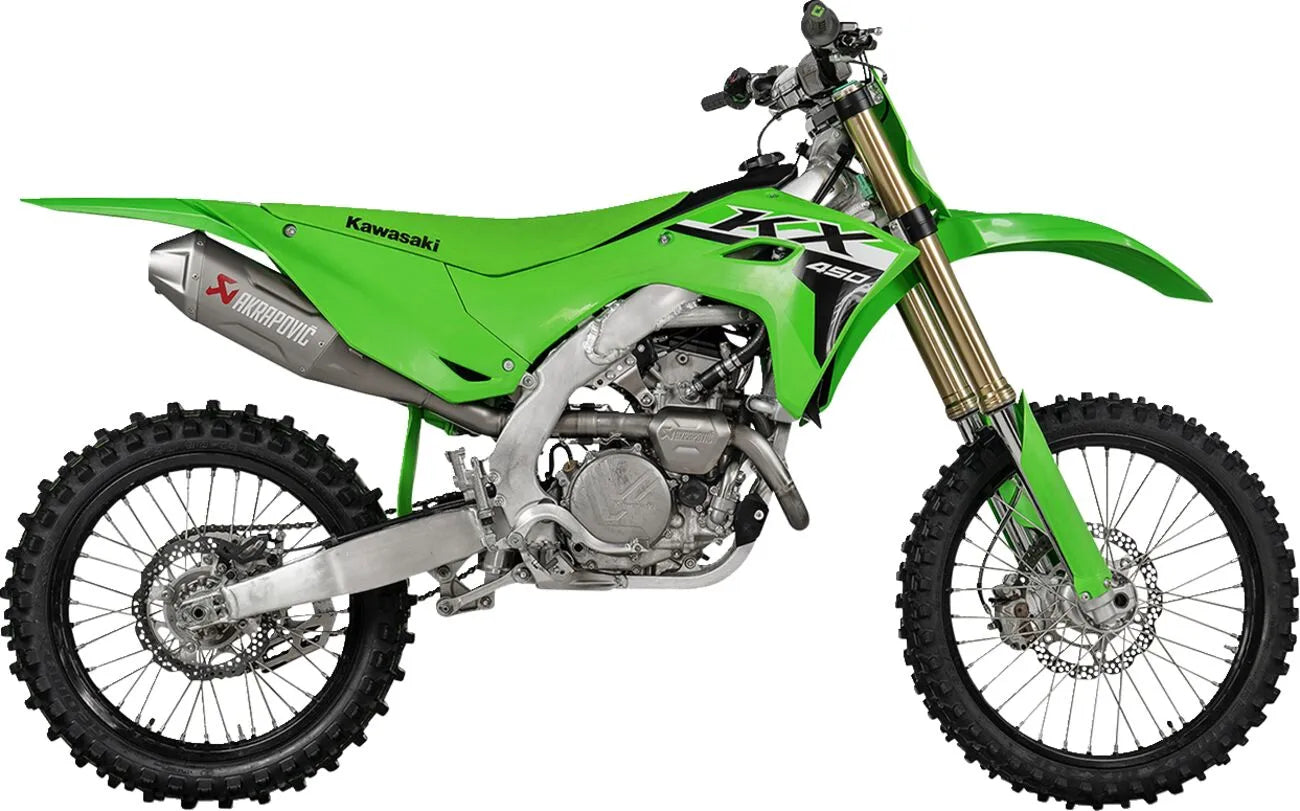 EXHAUST EVO TI KX450/KX450X ΓΙΑ KAWASAKI KX 450 / KX 450 X '24–'26 | AKRAPOVIC-S-K4MET9-FDHLTA