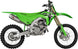 EXHAUST EVO TI KX450/KX450X ΓΙΑ KAWASAKI KX 450 / KX 450 X '24–'26 | AKRAPOVIC-S-K4MET9-FDHLTA