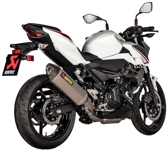 MUFFLER TI/CF NINJA 400 ΓΙΑ KAWASAKI EX 400 / EX 400 ABS / Z 400 ABS '18–'26 | AKRAPOVIC-S-K4SO7-HRT