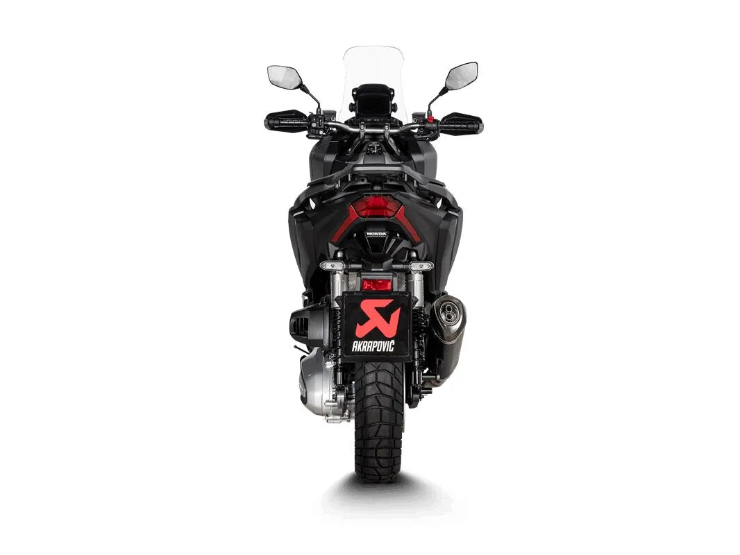 MUFFLER SS BK FORZA 350 ΓΙΑ HONDA ADV 350 ABS / NSS 350 ABS '21–'24 | AKRAPOVIC-S-H3SO8-HRSSBL