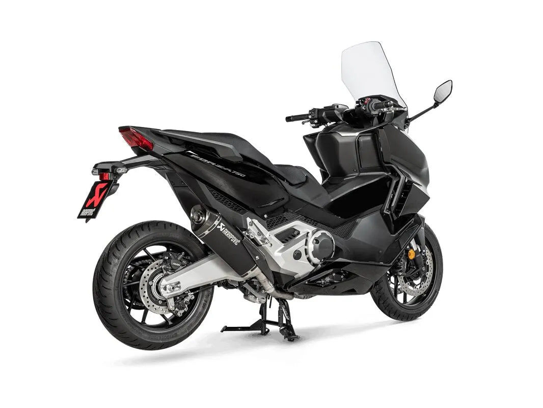 MUFFLER S/O TI/CF BK X-ADV750/FORZA BLK ΓΙΑ HONDA NSS 750 ABS / X-ADV 750 ABS / X-ADV 750 D ABS '17–'26 | AKRAPOVIC-S-H7SO4-HRTBL/1