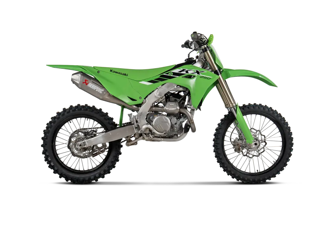 EXHAUST EVO TI/TI KX250/X ΓΙΑ KAWASAKI KX 250 / KX 250 X '25–'26 | AKRAPOVIC-S-K2MET10-FDHLTA