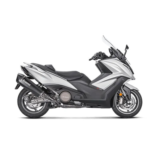 MUFFLER SS BLK KYM AK550 ΓΙΑ KYMCO AK 550 I ABS '17–'20 | AKRAPOVIC-S-KY5SO1-HRAASSBL