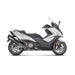 MUFFLER SS BLK KYM AK550 ΓΙΑ KYMCO AK 550 I ABS '17–'20 | AKRAPOVIC-S-KY5SO1-HRAASSBL