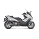 MUFFLER SS BLK KYM AK550 ΓΙΑ KYMCO AK 550 I ABS '17–'20 | AKRAPOVIC-S-KY5SO1-HRAASSBL