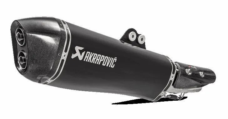 MUFFLER SS BLK KYM AK550 ΓΙΑ KYMCO AK 550 I ABS '17–'20 | AKRAPOVIC-S-KY5SO1-HRAASSBL
