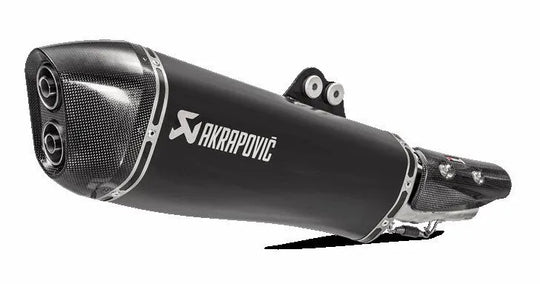 MUFFLER SS BLK KYM AK550 ΓΙΑ KYMCO AK 550 I ABS '17–'20 | AKRAPOVIC-S-KY5SO1-HRAASSBL
