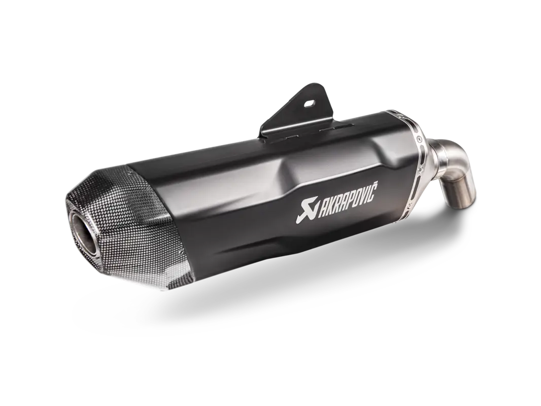 MUFFLER SLIP-ON TI/CF F750GS/850GS/ADV/F800GS ΓΙΑ BMW F 750 GS ABS / F 800 GS ABS / F 850 GS ABS '18–'26 | AKRAPOVIC-S-B9SO3-HFBFCTBL/1