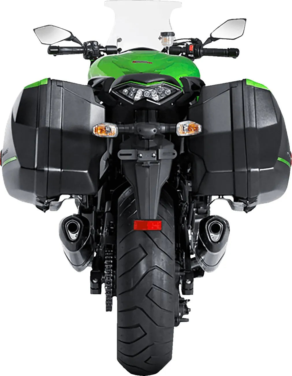 MUFFLERS CF Z1000SX 17 ΓΙΑ KAWASAKI Z 1000 ABS / Z 1000 SX / Z 1000 SX ABS '14–'19 | AKRAPOVIC-S-K10SO19-HZC