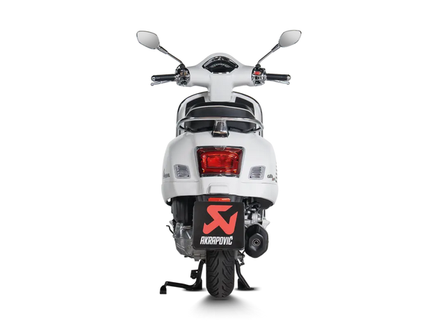 MUFFLER SS/CF BLK VESPA GTS 310 ΓΙΑ VESPA GTS 310 HPE ABS '25–'26 | AKRAPOVIC-S-VE3SO12-HWSSBL/1