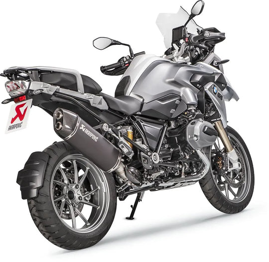 MUFFLER BLK TI R1200GS 17 ΓΙΑ BMW R 1200 GS ABS '13–'18 | AKRAPOVIC-S-B12SO16-HAABL